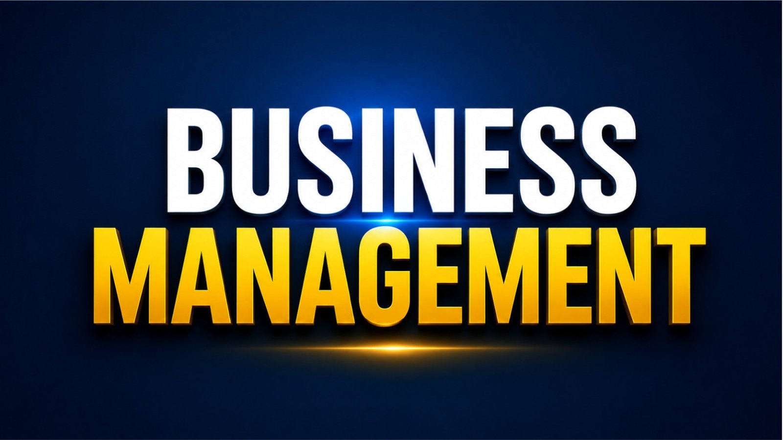 Diploma in Business Management